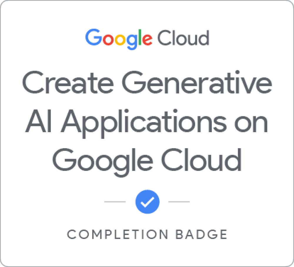 Create Generative AI Apps on Google Cloud